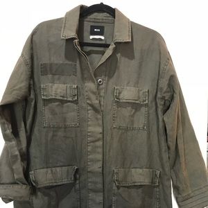 BDG Military Green Canvas Jacket (Size small)